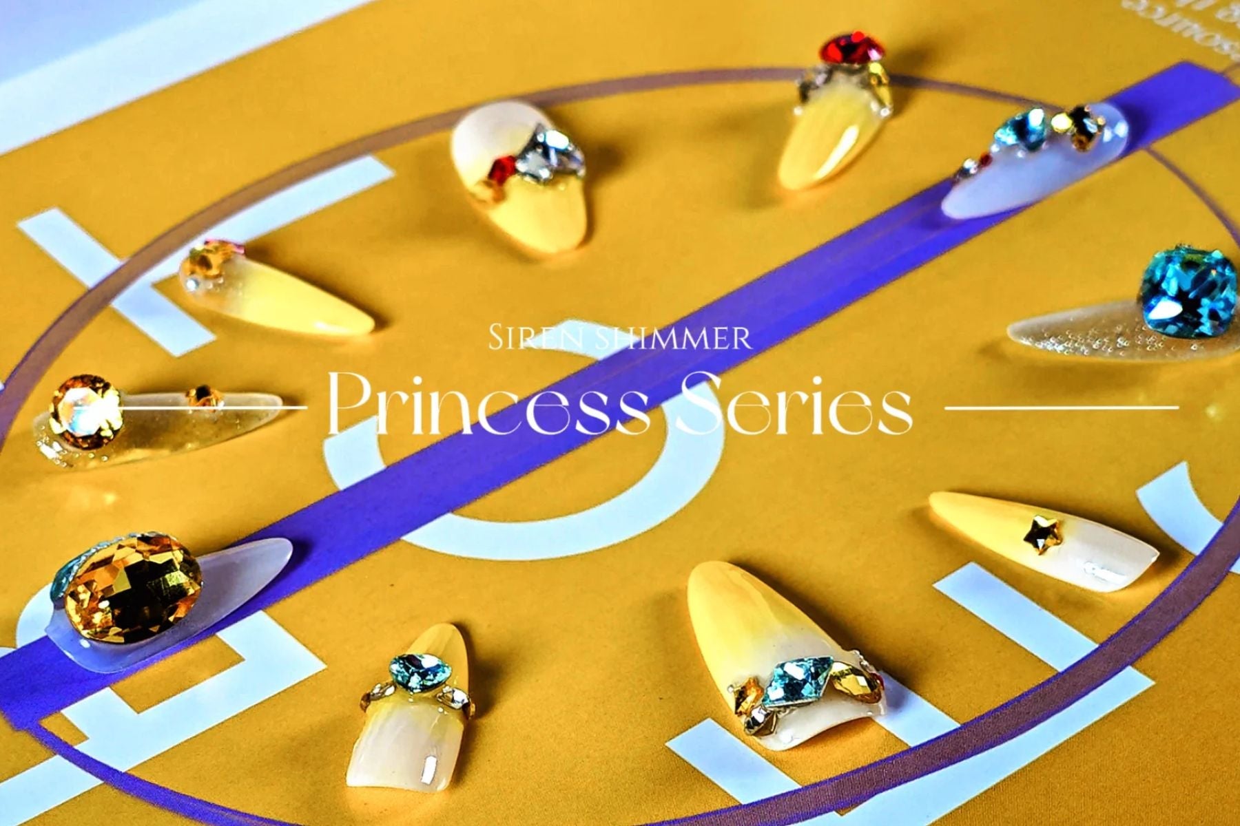 Enchanted Beauty: The Princess-Inspired Press-On Collection